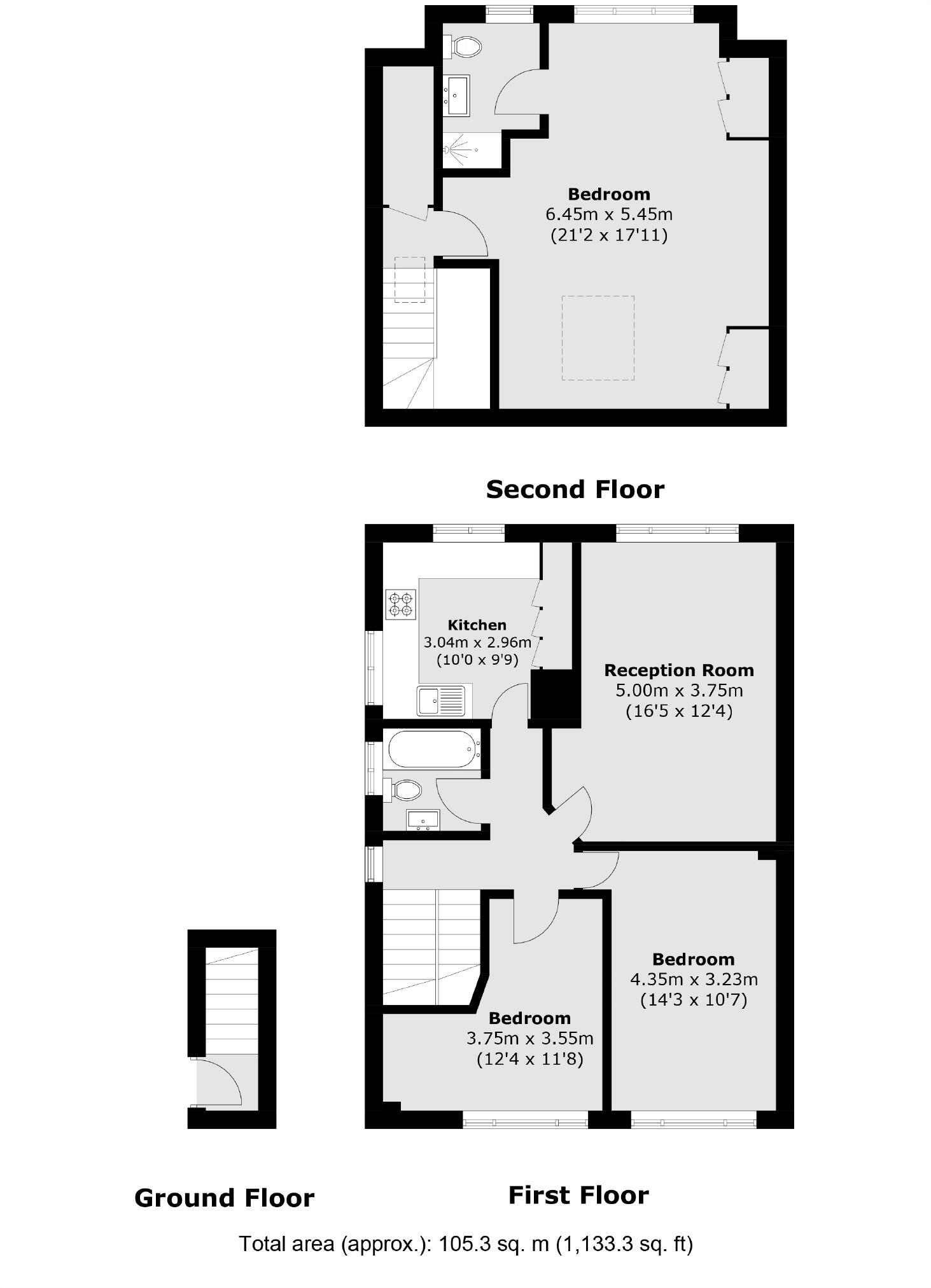 Percy Road, Hampton floorplan