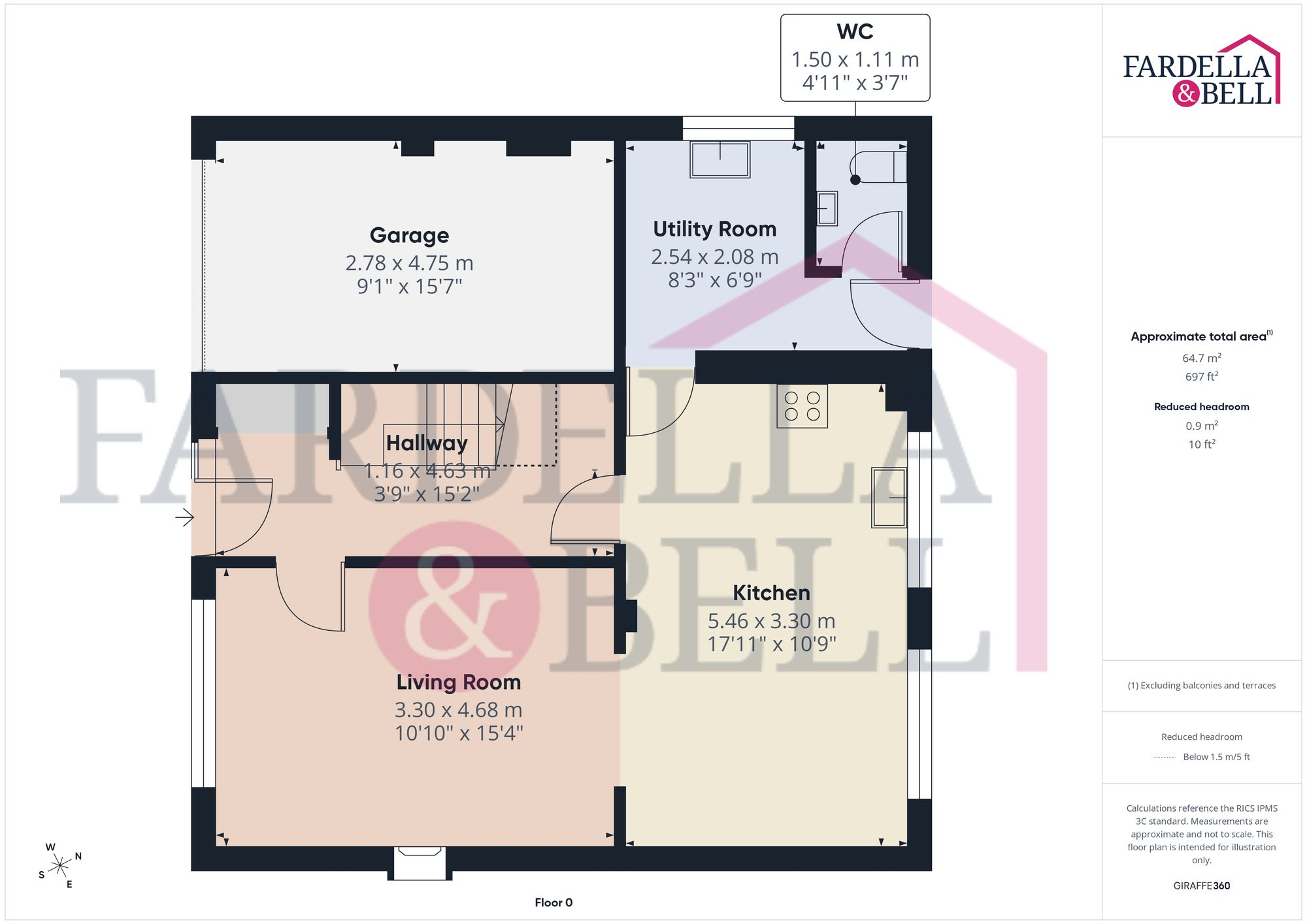 Woodside Road, Simonstone, BB12 floorplan