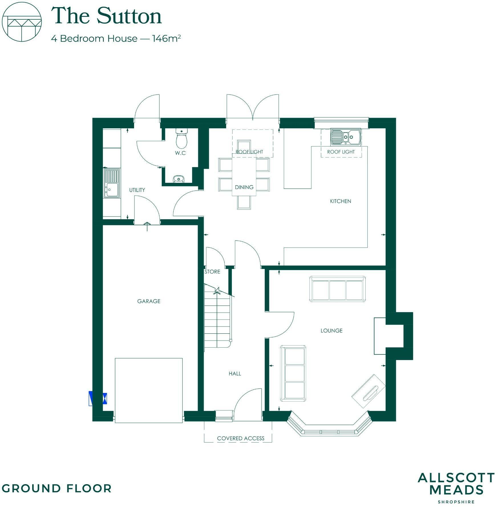 Allscott Meads
Telford
TF6 5FA floorplan