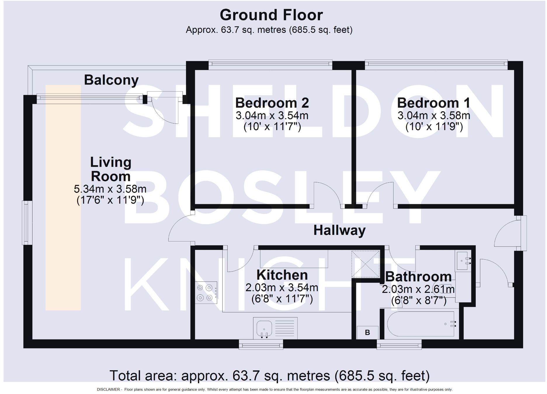 Arlington Avenue, Leamington Spa , CV32 floorplan