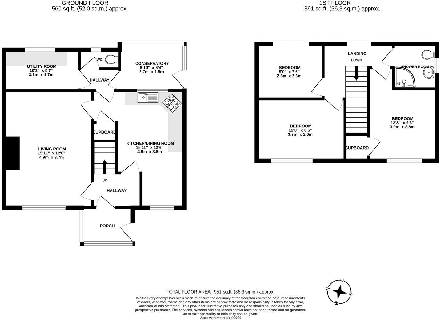 Rectory Road, Staplegrove, Taunton floorplan