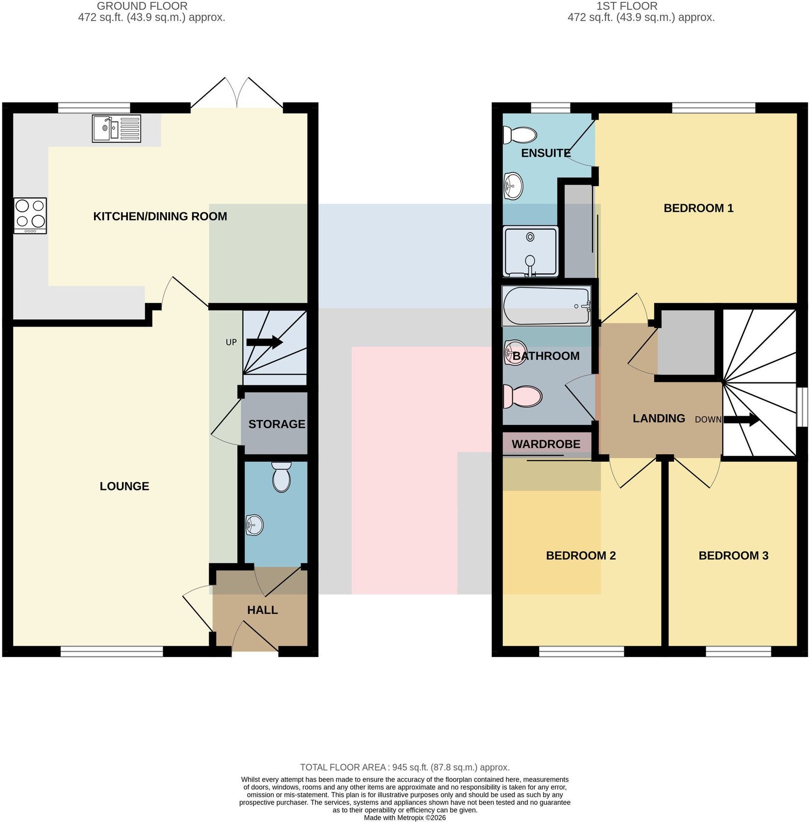 Heol Cynwrig, Cardiff, CF5 floorplan