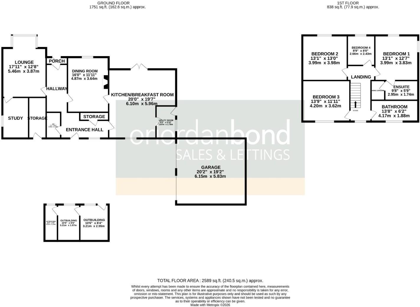 Park Road, Rushden, Northamptonshire NN10 floorplan