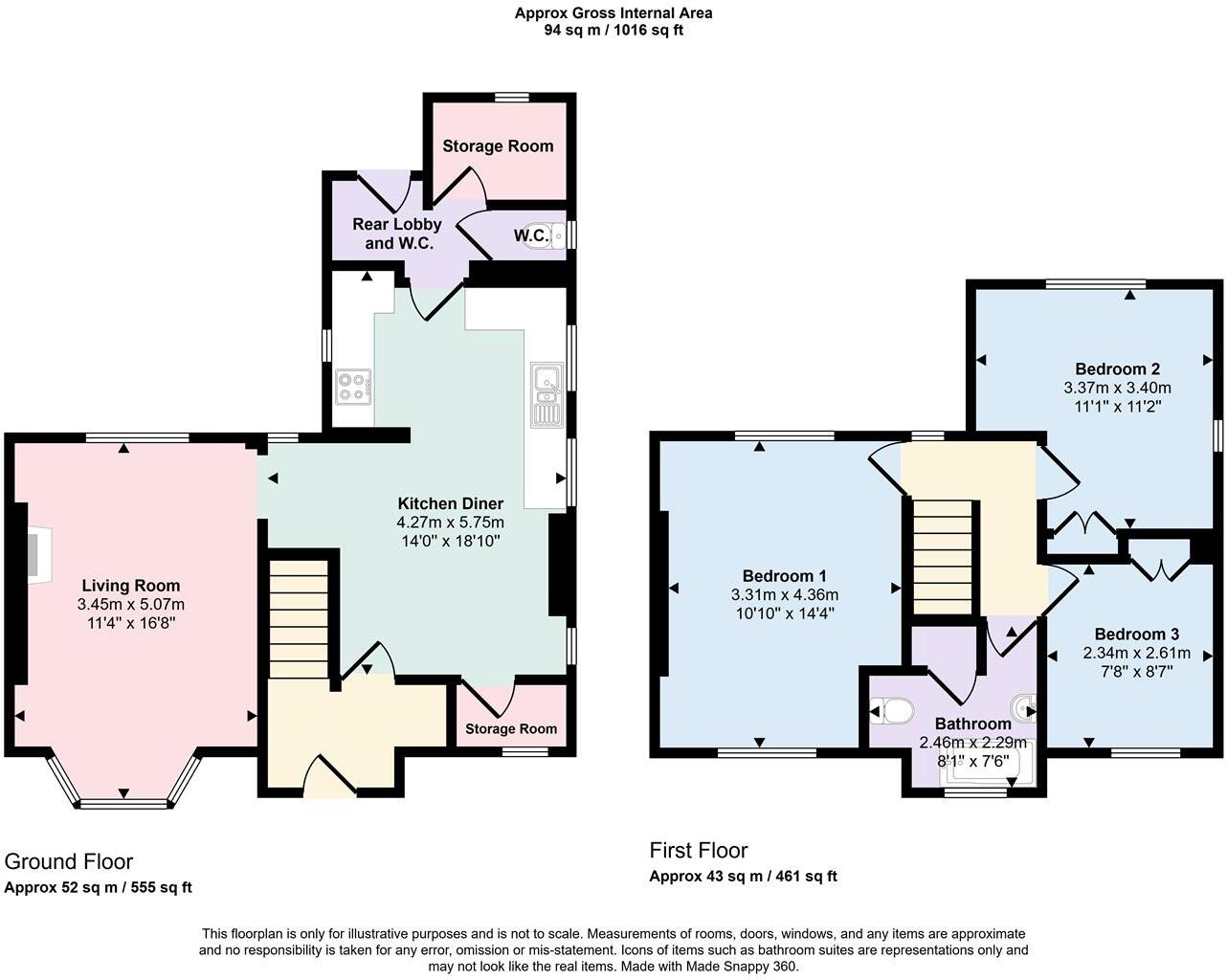 Corporation Street, Bishops Castle floorplan