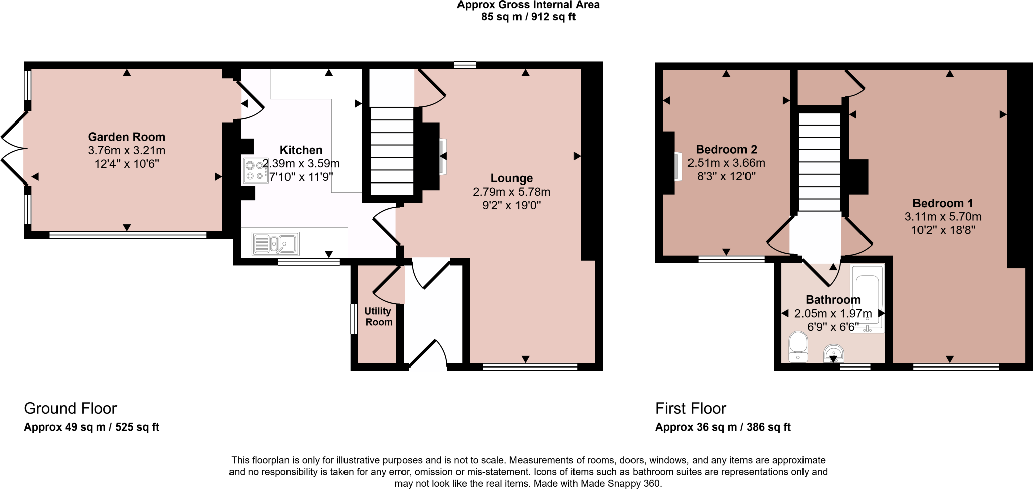 Church Street, Braunston, Oakham floorplan