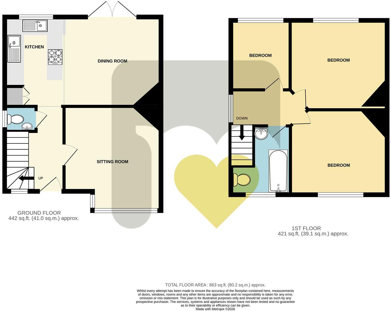 Blackwater Road, Newport floorplan