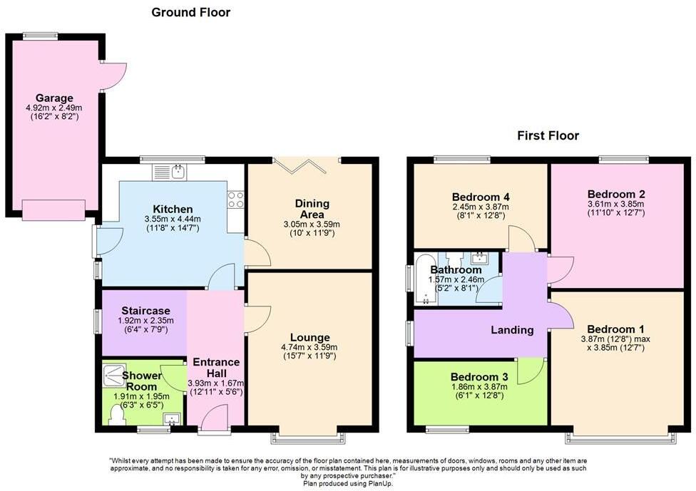 Lancaster Gate, Banks, Southport, PR9 8DT floorplan