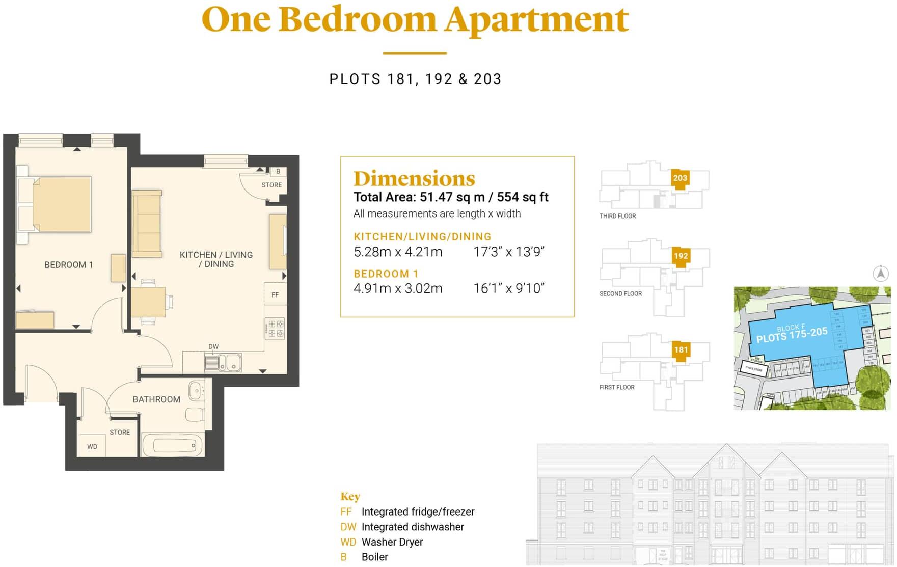 3 Austen Place, Lower Turk Street, Alton, GU34 1FZ floorplan