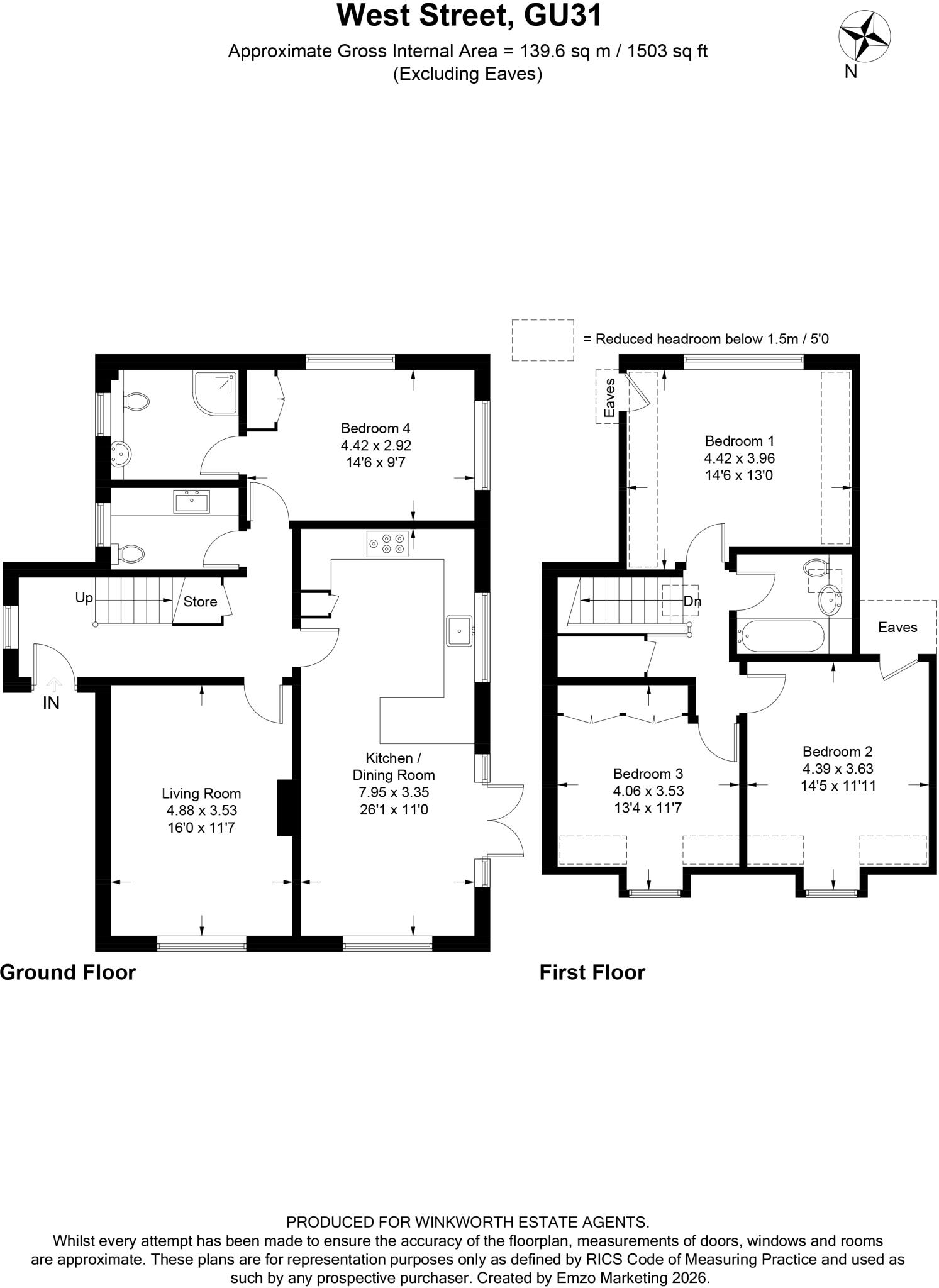 West Street, Rogate, Petersfield, GU31 floorplan