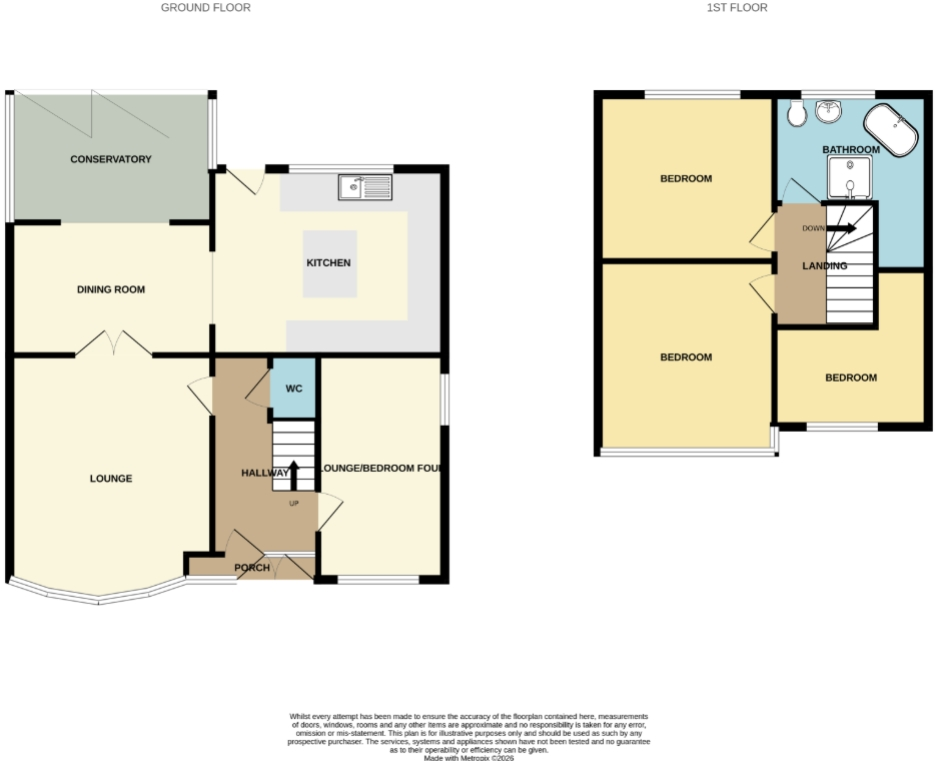 Elizabeth Walk, TIPTON, DY4 0AL floorplan
