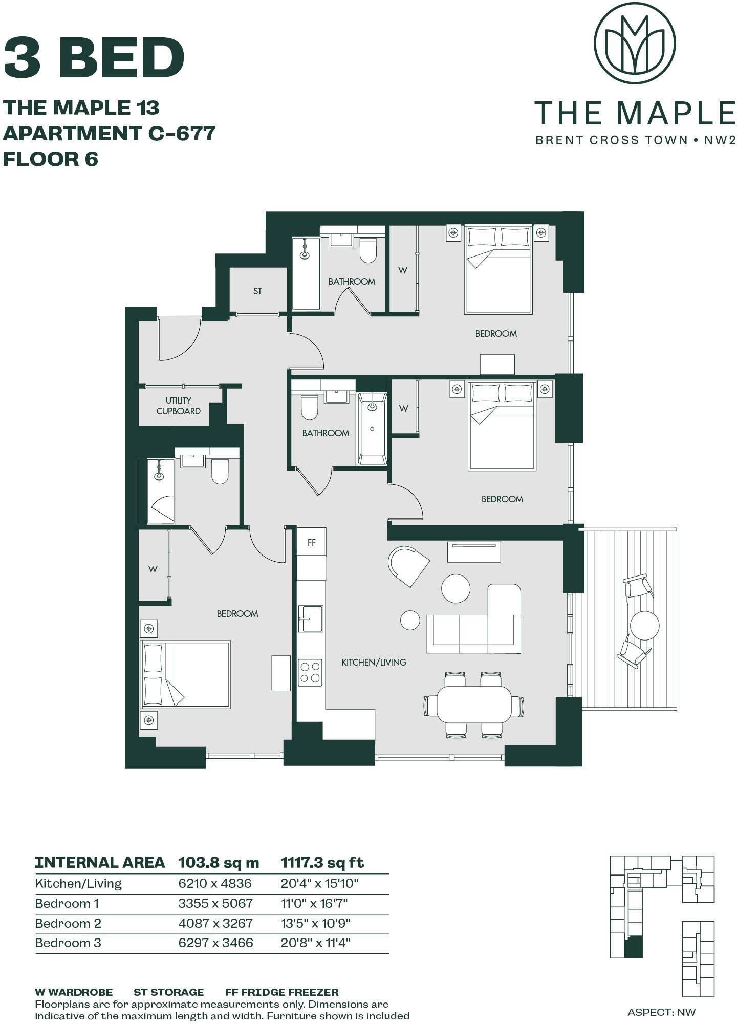 Aviator Drive London NW2 floorplan