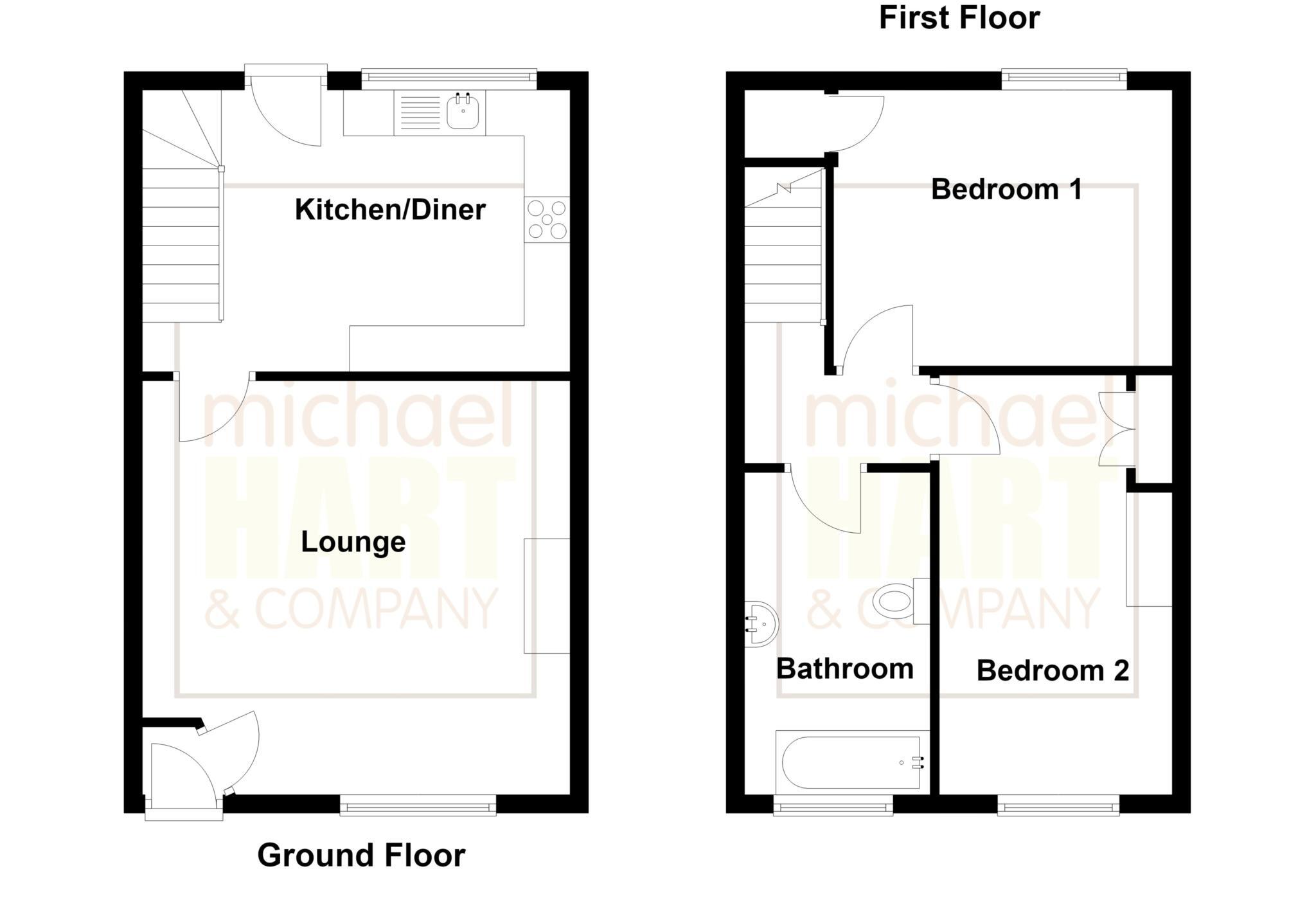 Wellington Road, Bollington floorplan