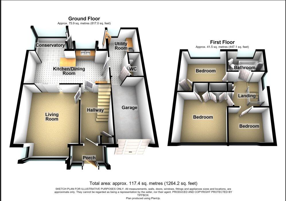 Gowanburn Ave , Southfield Green, Cramlington  floorplan