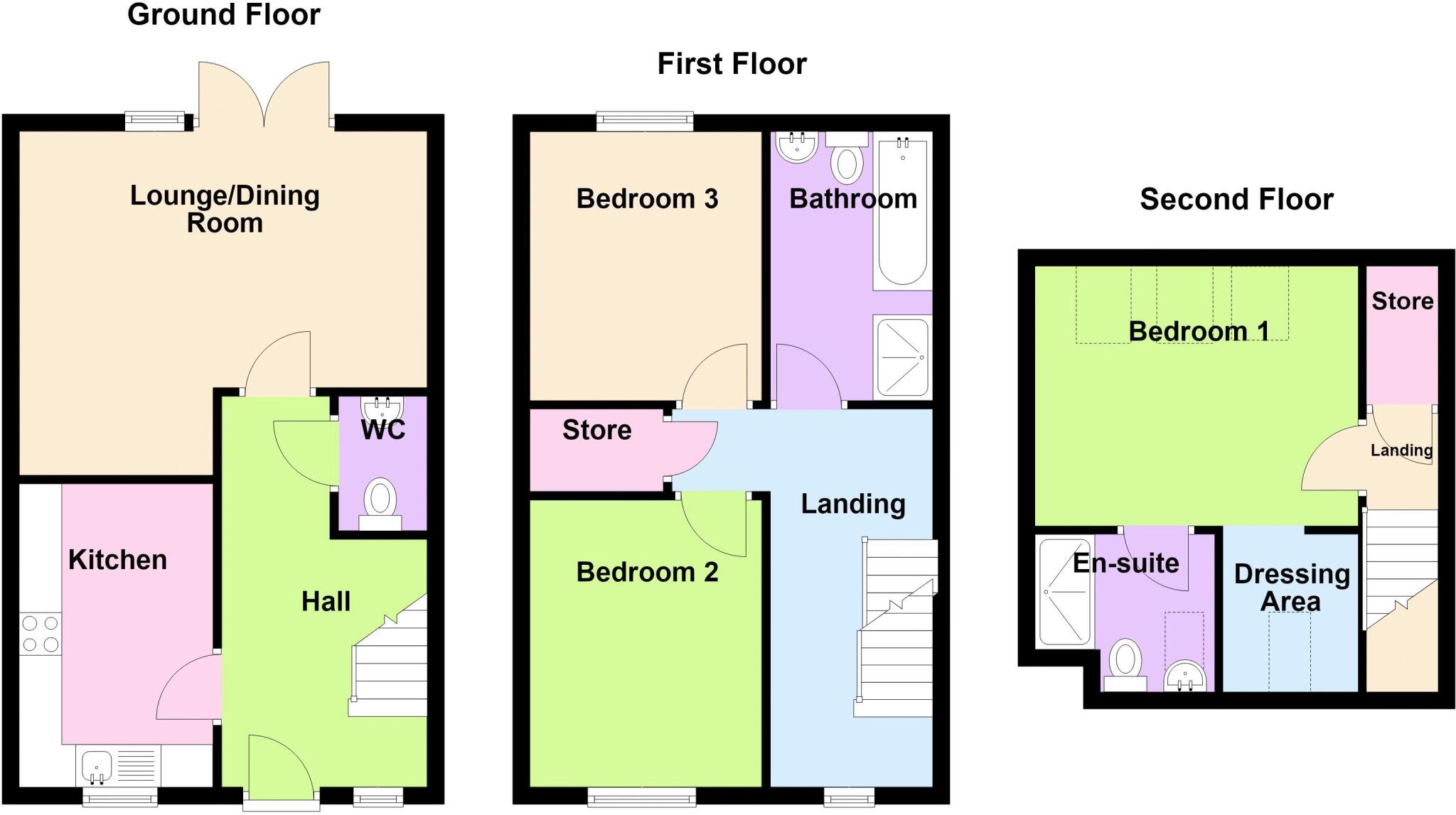 Shire Avenue, Congleton floorplan