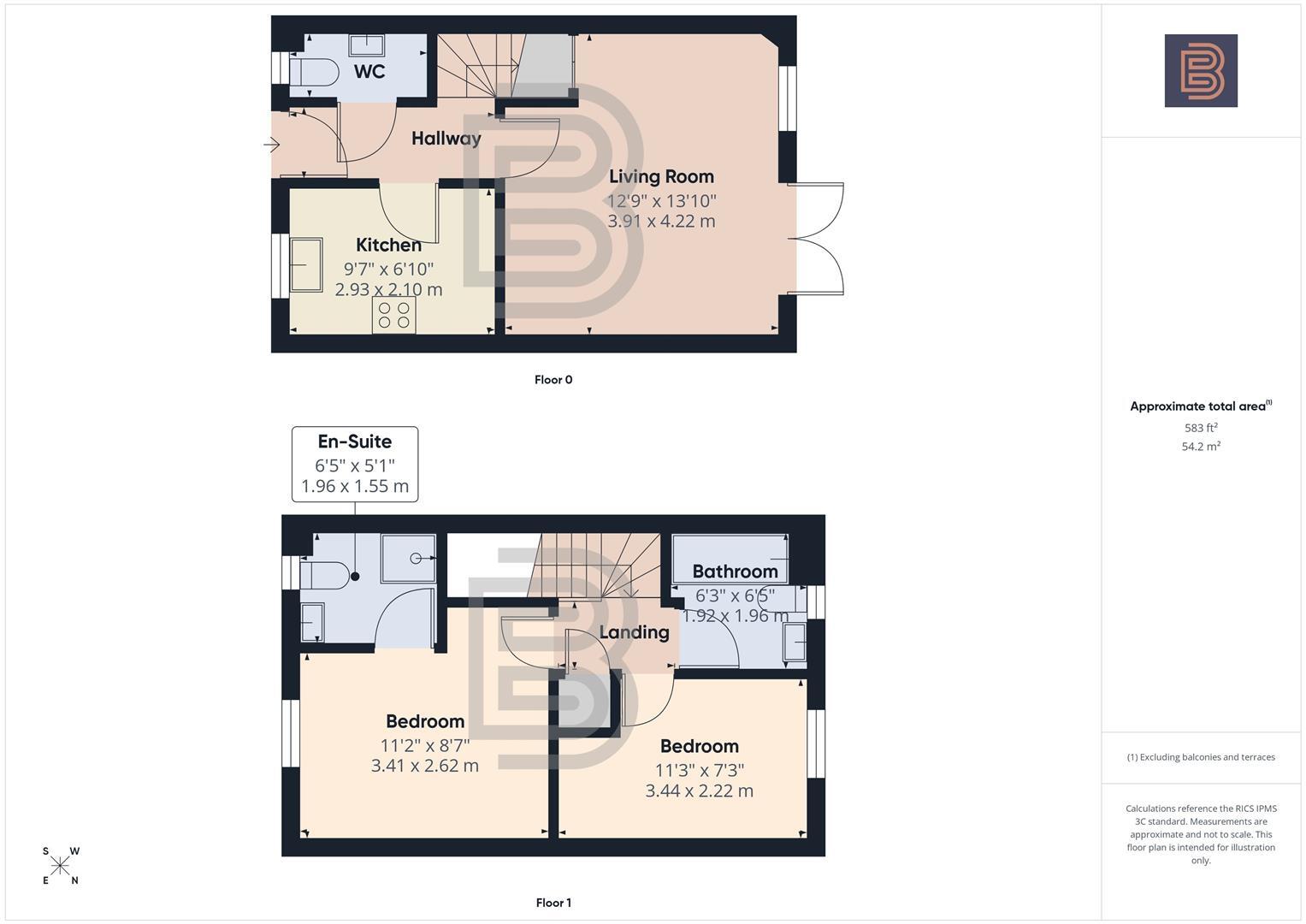 Devonshire Close, Cawston, Rugby floorplan