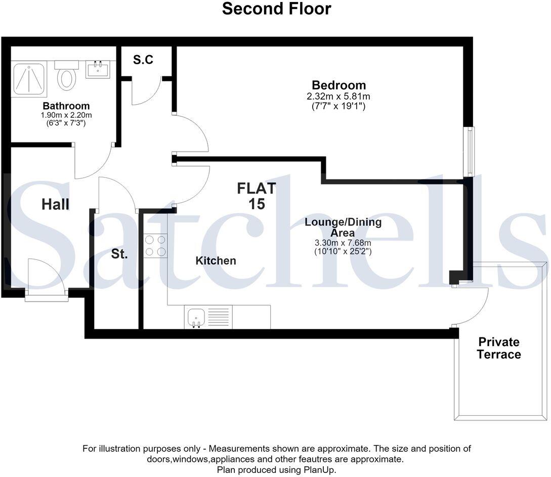 6 Bedford Road , Sandy, SG19 floorplan