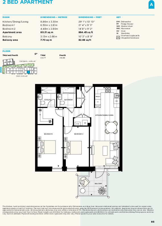 Artisi,
Civic Avenue, 
London, 
W6 9GS floorplan