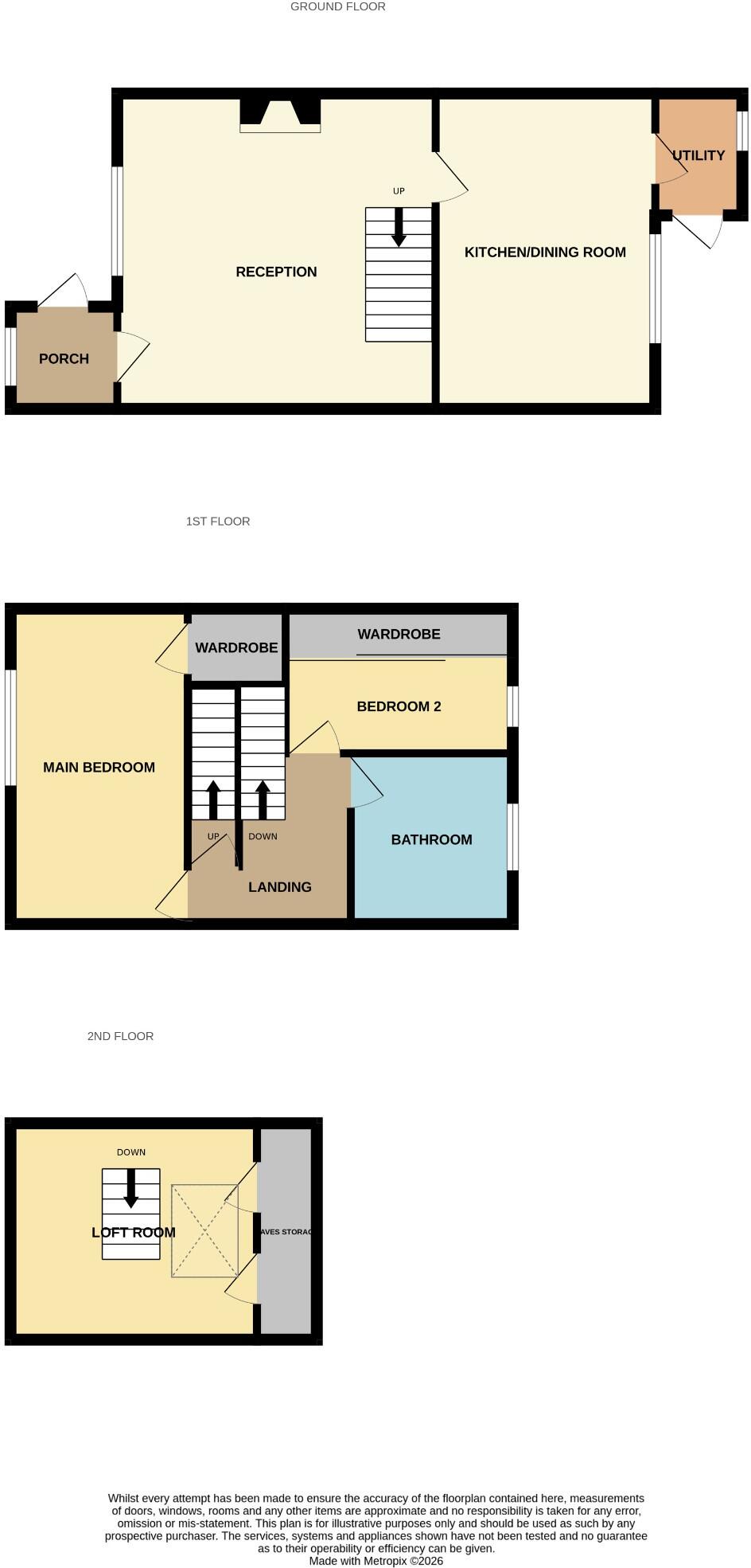 2 Hillside Farm Quickedge Road Mossley OL5 0PT floorplan