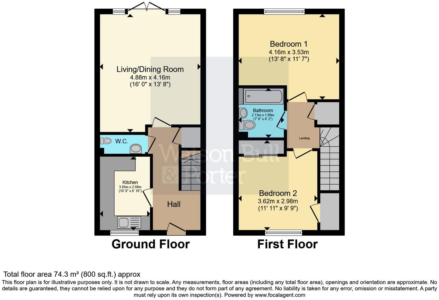 Wellesley Way, Newport, Isle of Wight, PO30 floorplan
