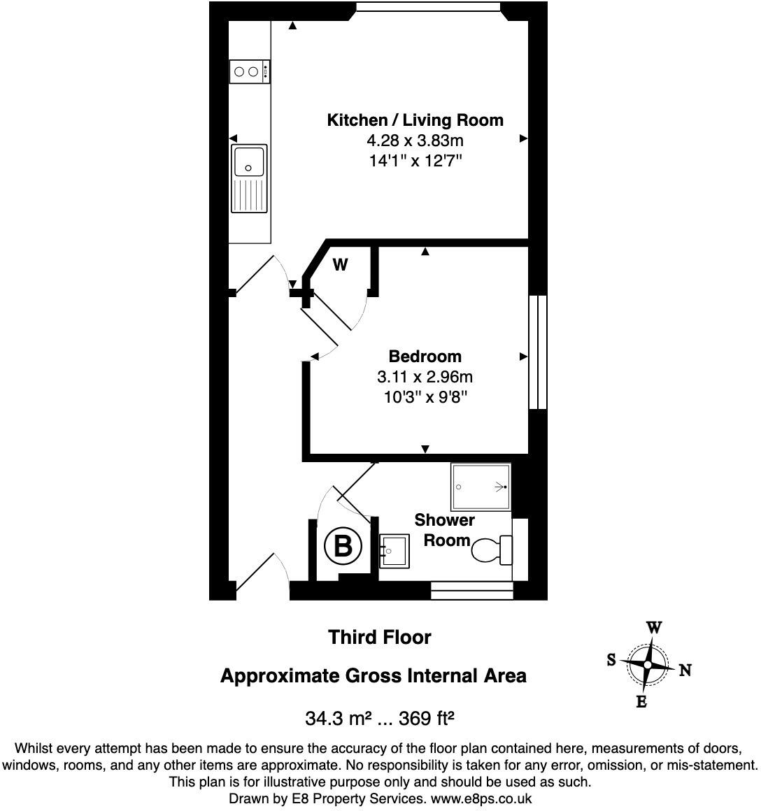 Girdlestone House, Oxford floorplan