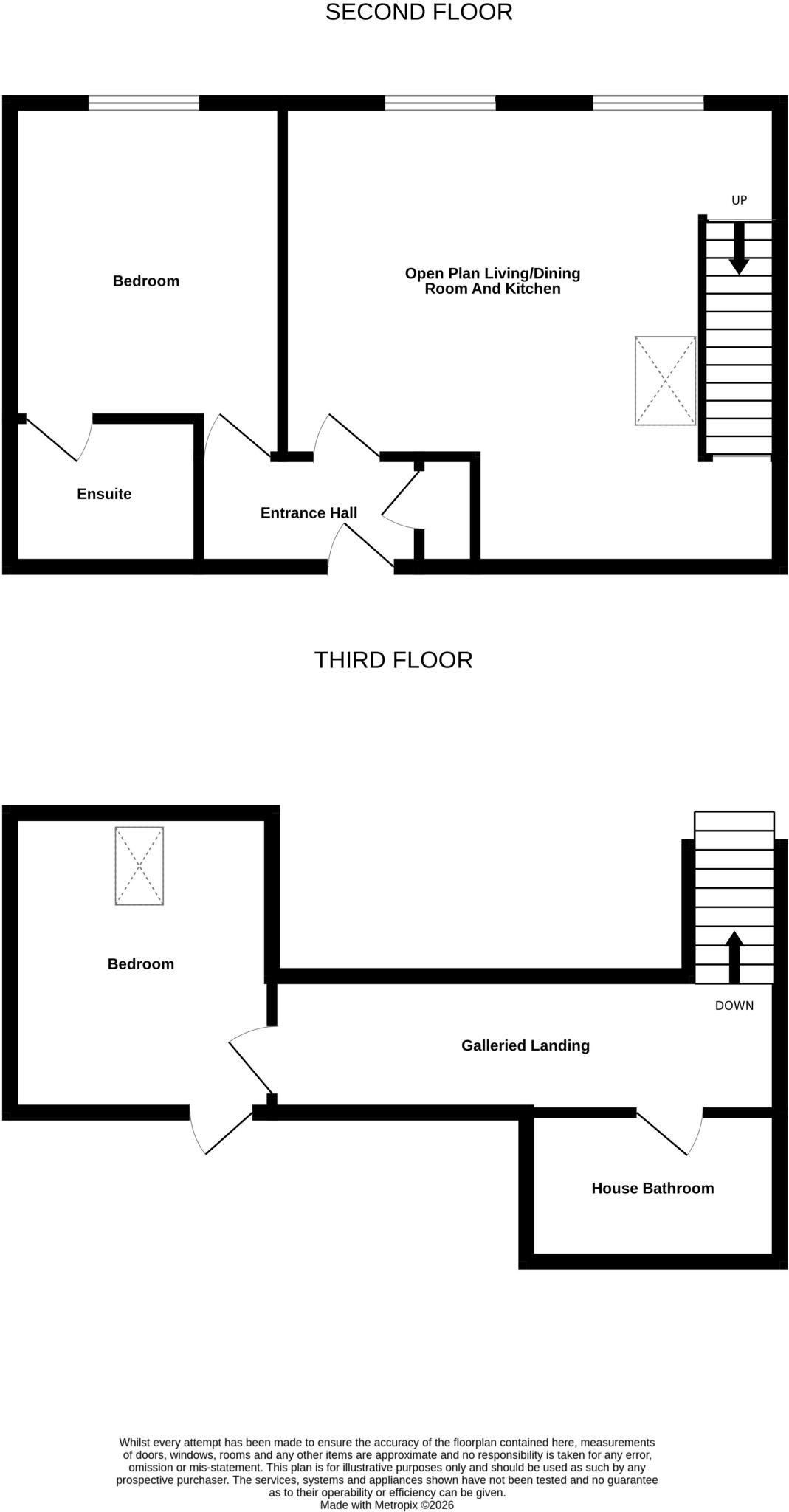 11 Brindley Mill, Skipton, North Yorkshire, BD23 2UN floorplan