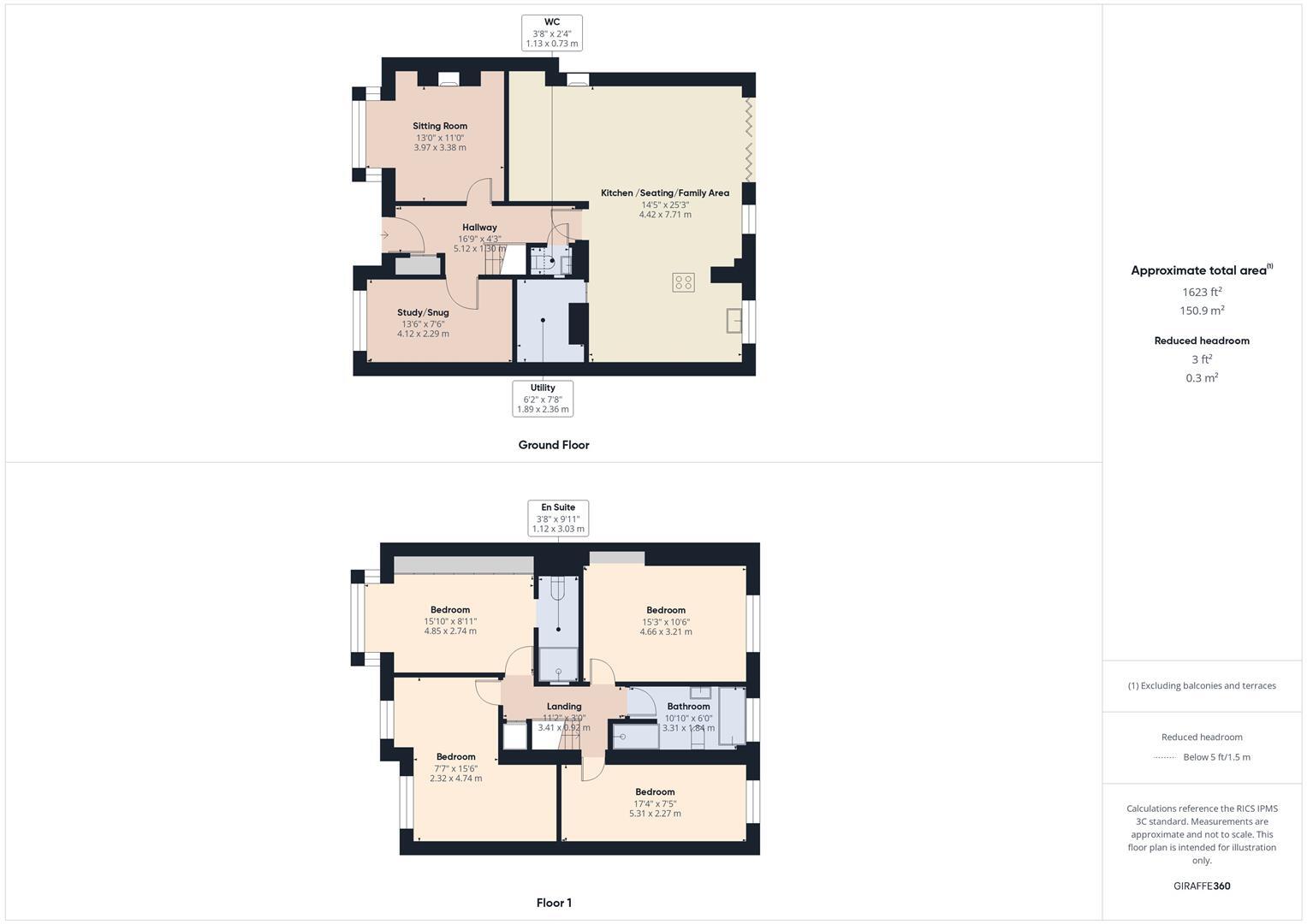 Memorial Road, Hanham, BRISTOL, BS15 3JQ floorplan