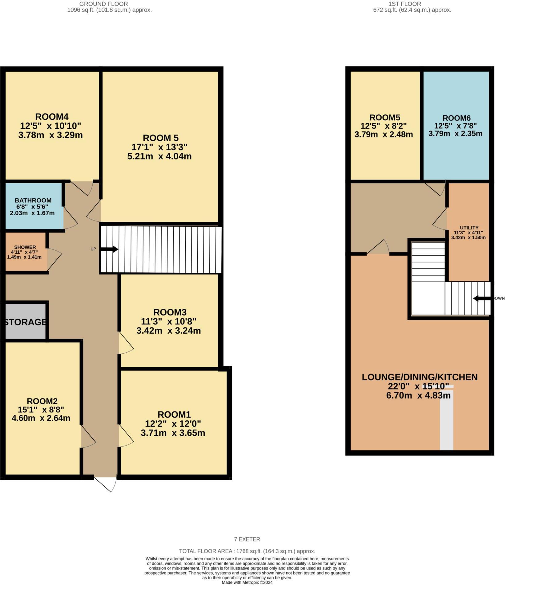 Exeter Road, Selly Oak floorplan