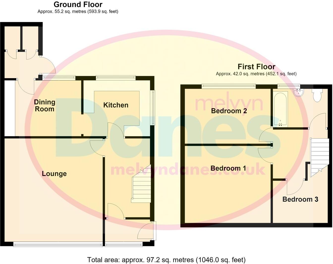 Horrell Road, Sheldon, Birmingham floorplan