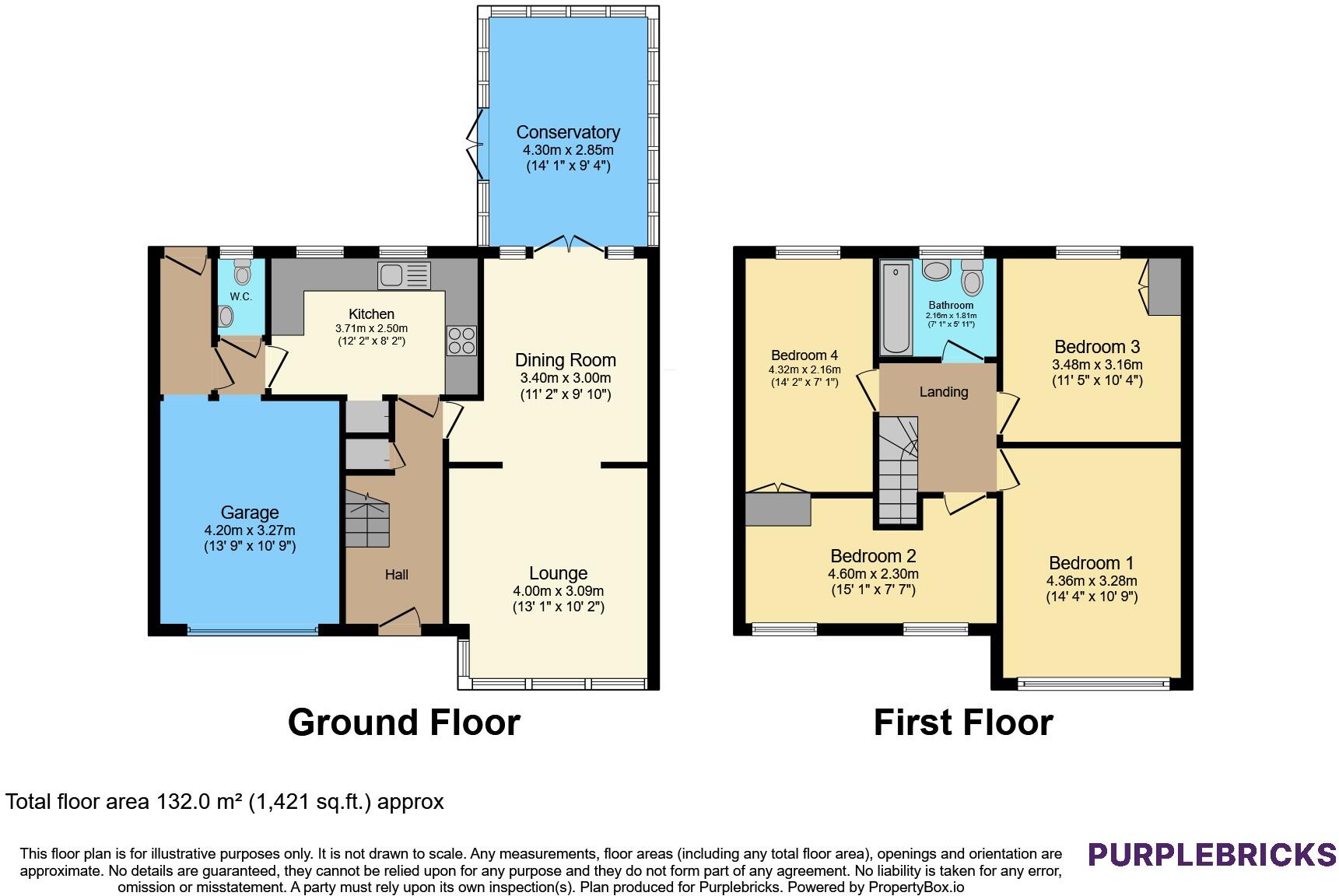 Pear Tree Walk, Cheshunt, EN7 floorplan