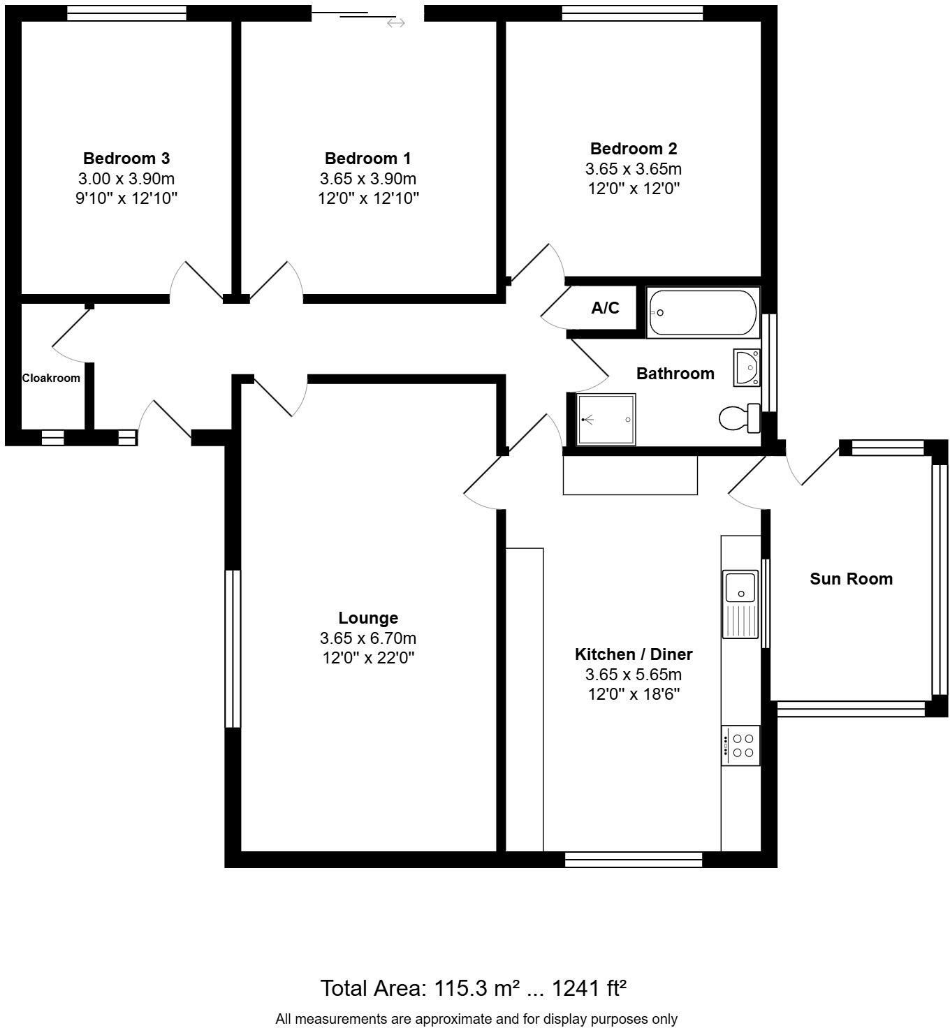 Walpole St. Andrew, Wisbech, Norfolk, PE14 floorplan