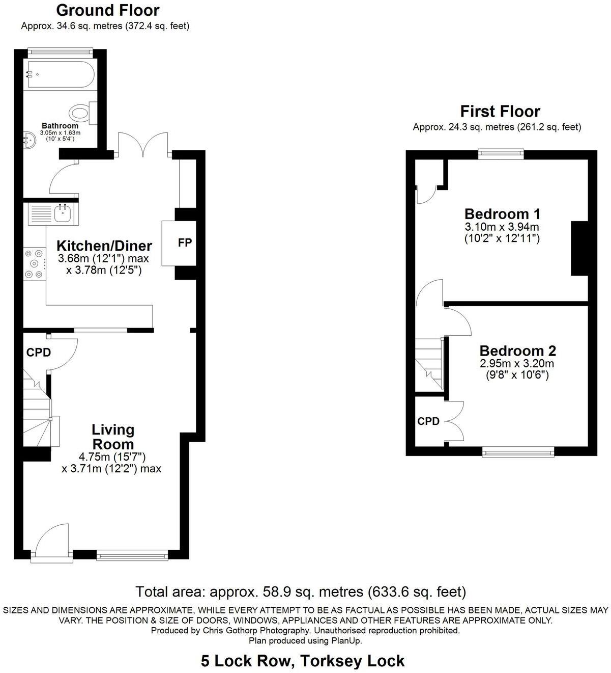 Torksey Lock, Lincoln, LN1 floorplan