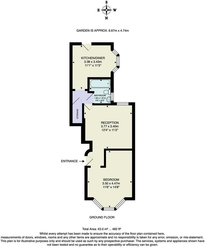 Cann Hall Road, Leytonstone floorplan