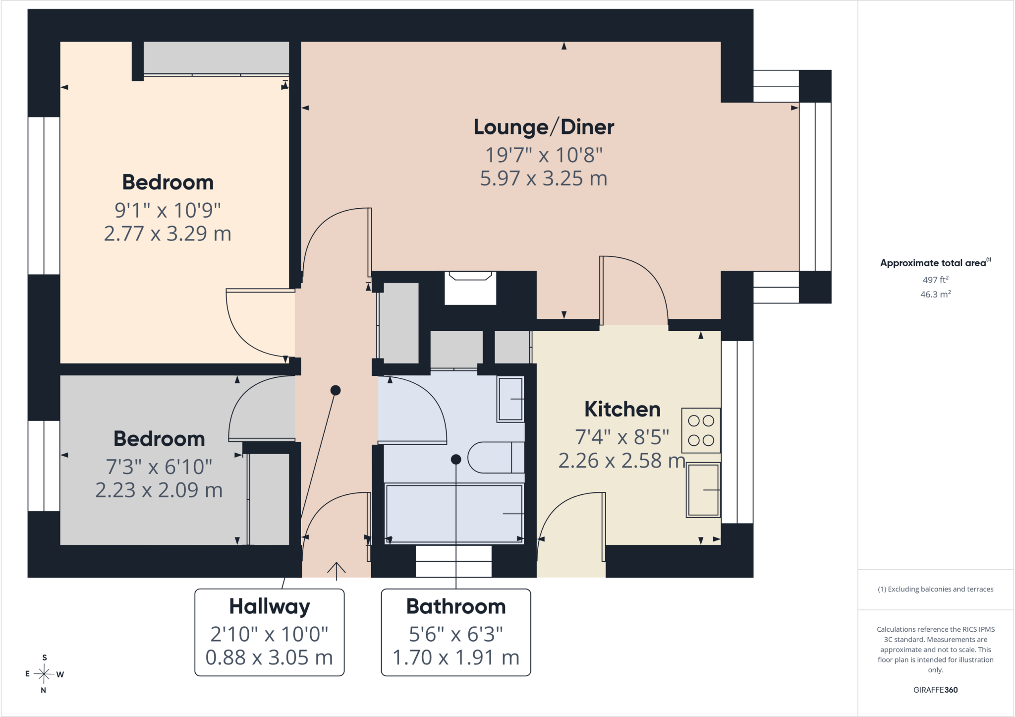 Rutland Drive, Mickleover floorplan
