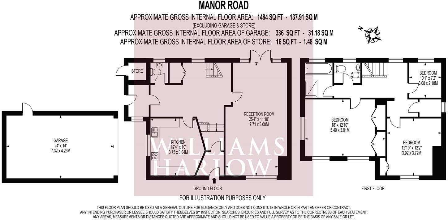Manor Road, Cheam, Sutton floorplan