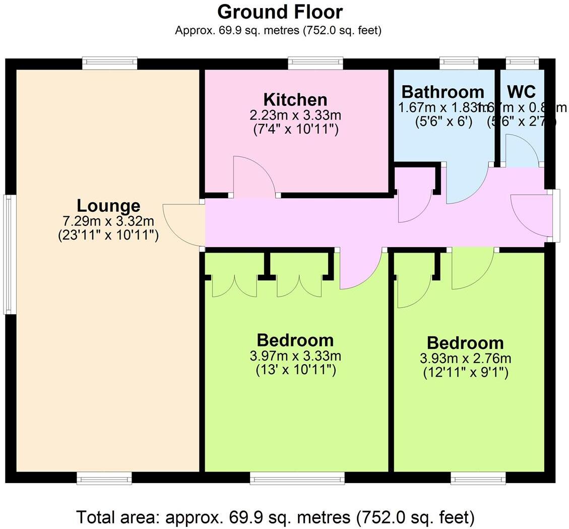 Rugby Road, Worthing floorplan