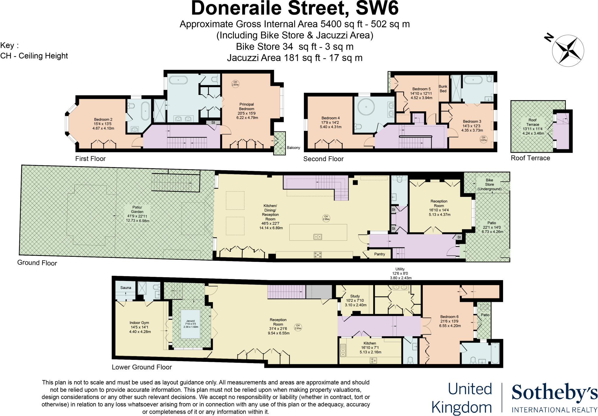 Doneraile Street, Fulham, London, SW6 floorplan