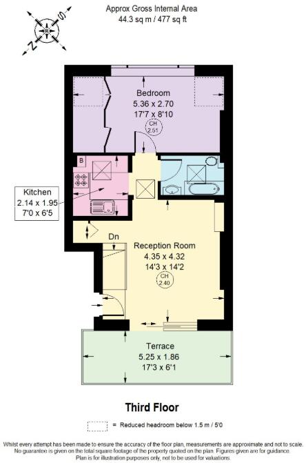 Gratton Road, London, W14 floorplan