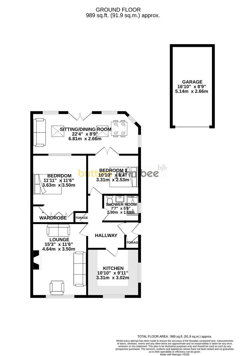Birch Avenue, Alsager floorplan