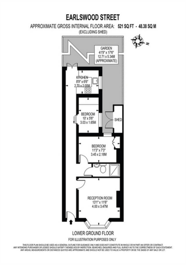 Earlswood Street, Greenwich, London SE10 floorplan