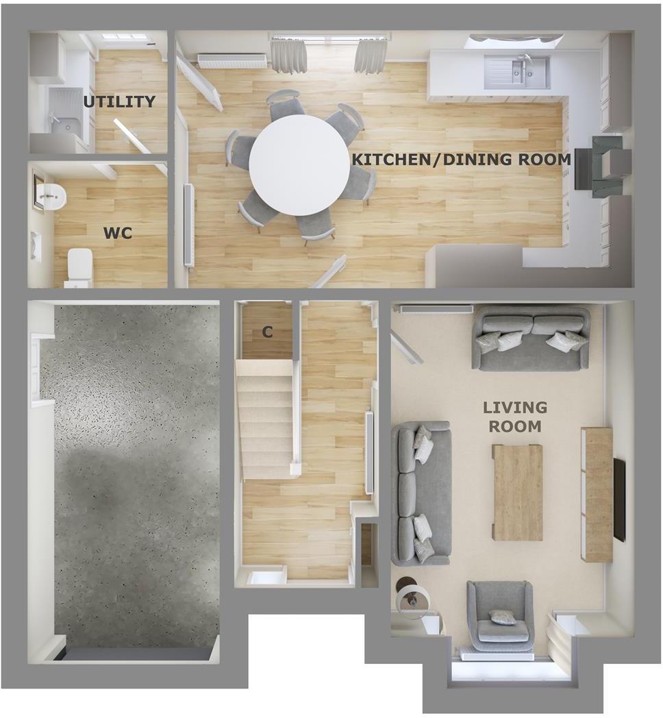 Kettlemere Close, Ellesmere. floorplan