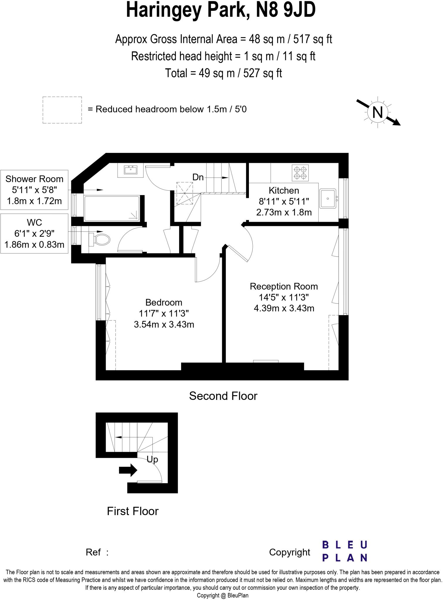 Haringey Park, London, N8 floorplan