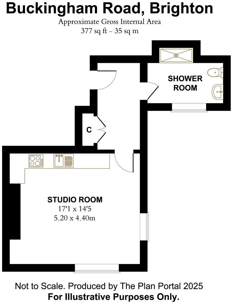 Buckingham Road, Brighton floorplan