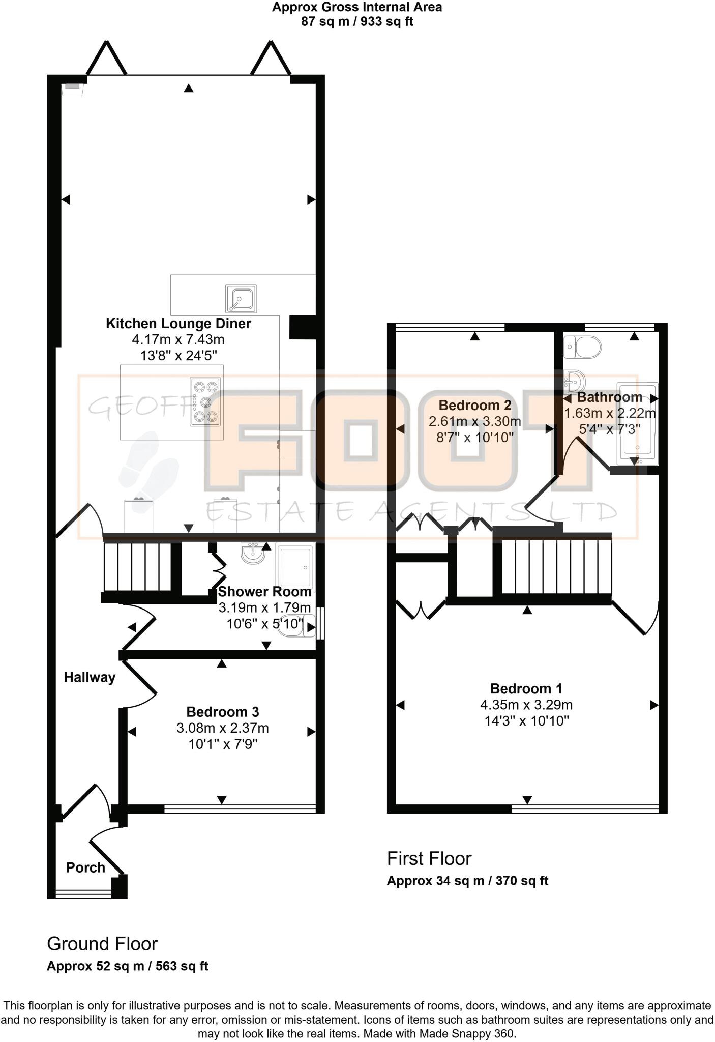 Cherrywood Gardens, Hayling Island floorplan