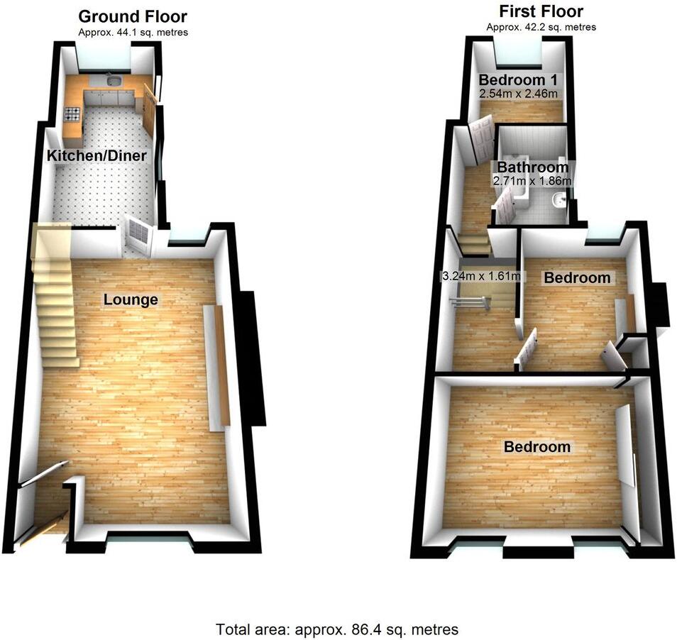 St Catherine Street, Carmarthen, SA31 floorplan