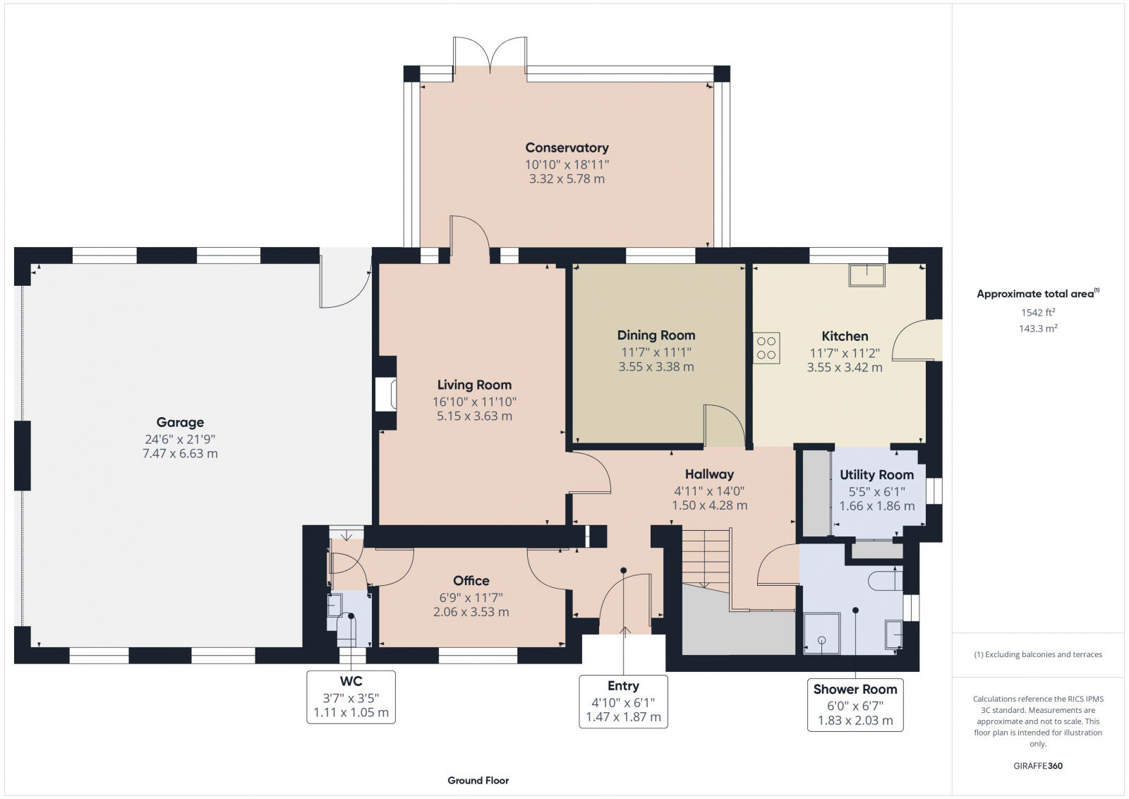 133, Gott Close, Driffield, YO25 9EZ floorplan