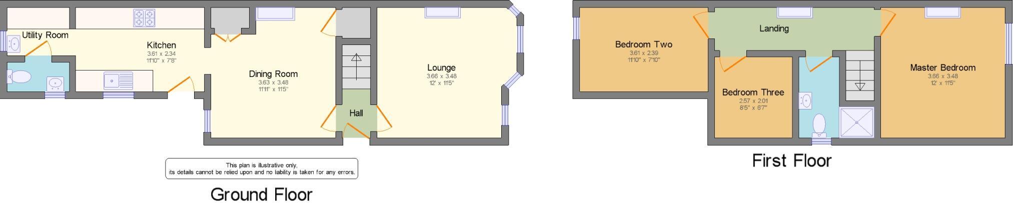 West Parade, Peterborough, PE3  floorplan