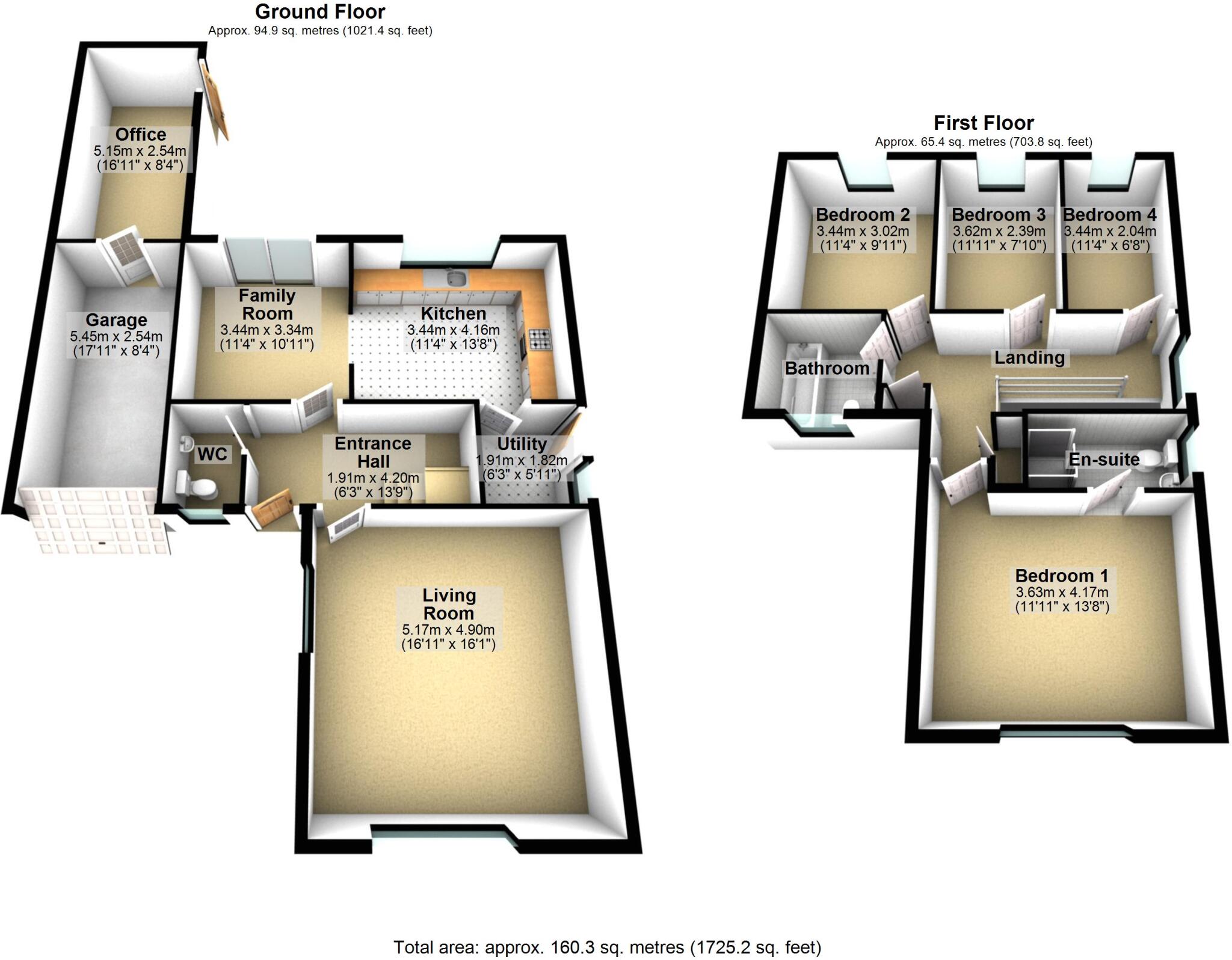Longmeadow, Weaverham, Northwich floorplan