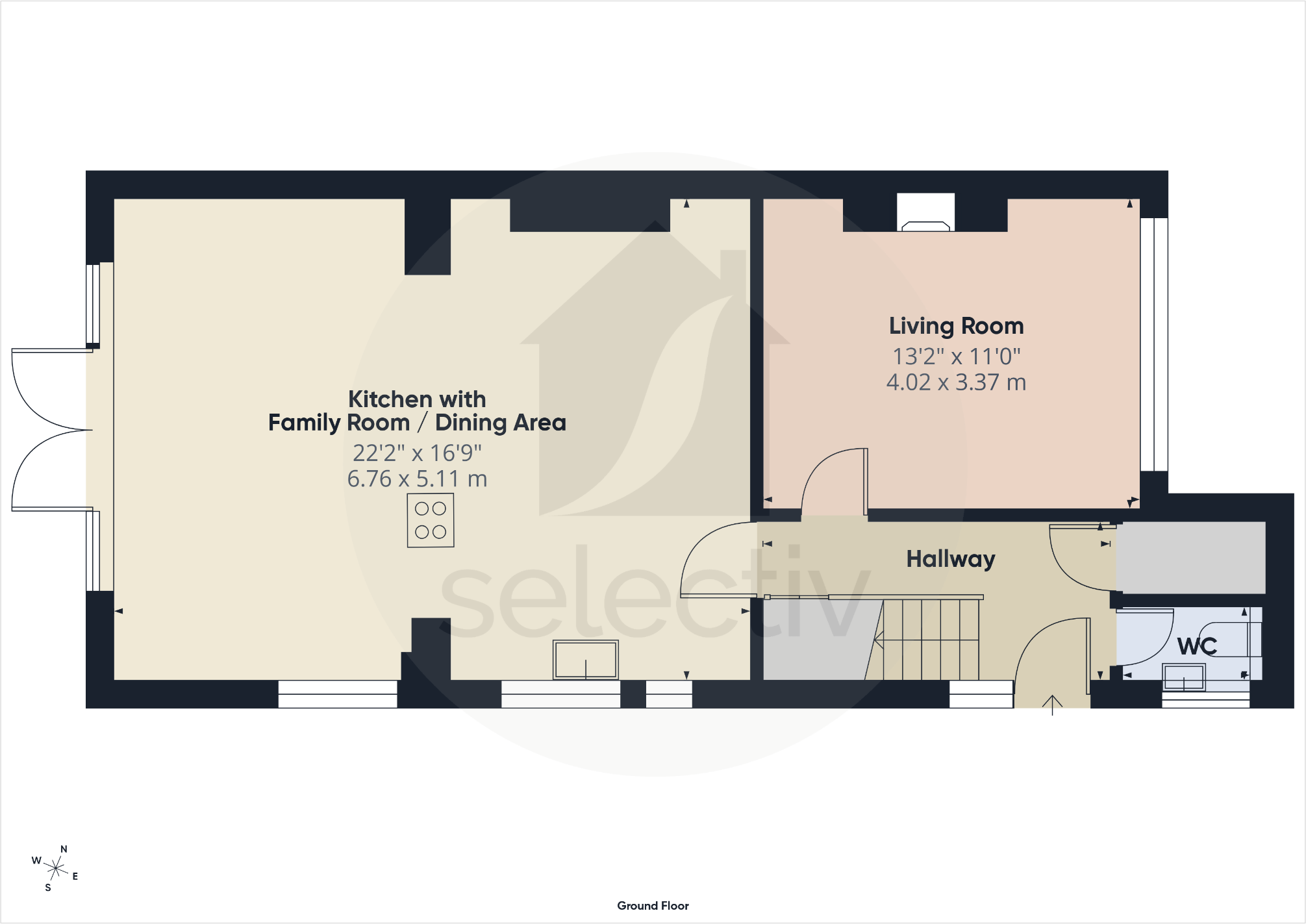 Belmangate, Guisborough, North Yorkshire, TS14 floorplan