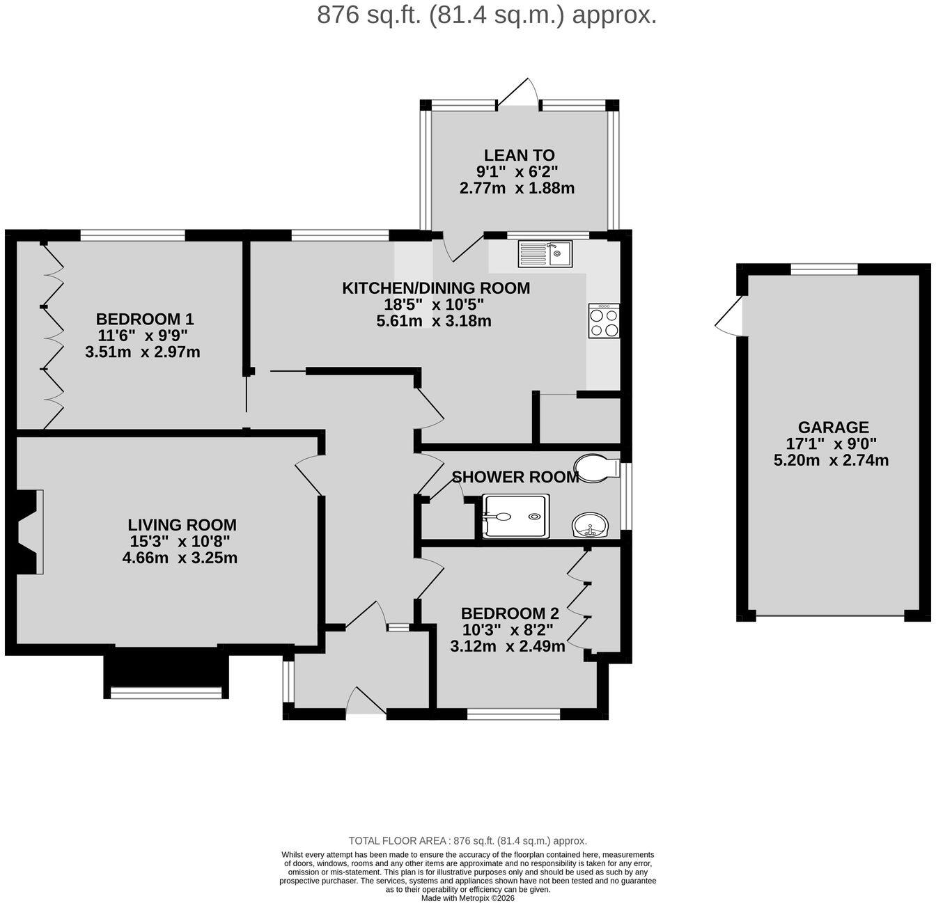 Cedar Close, Banbury floorplan