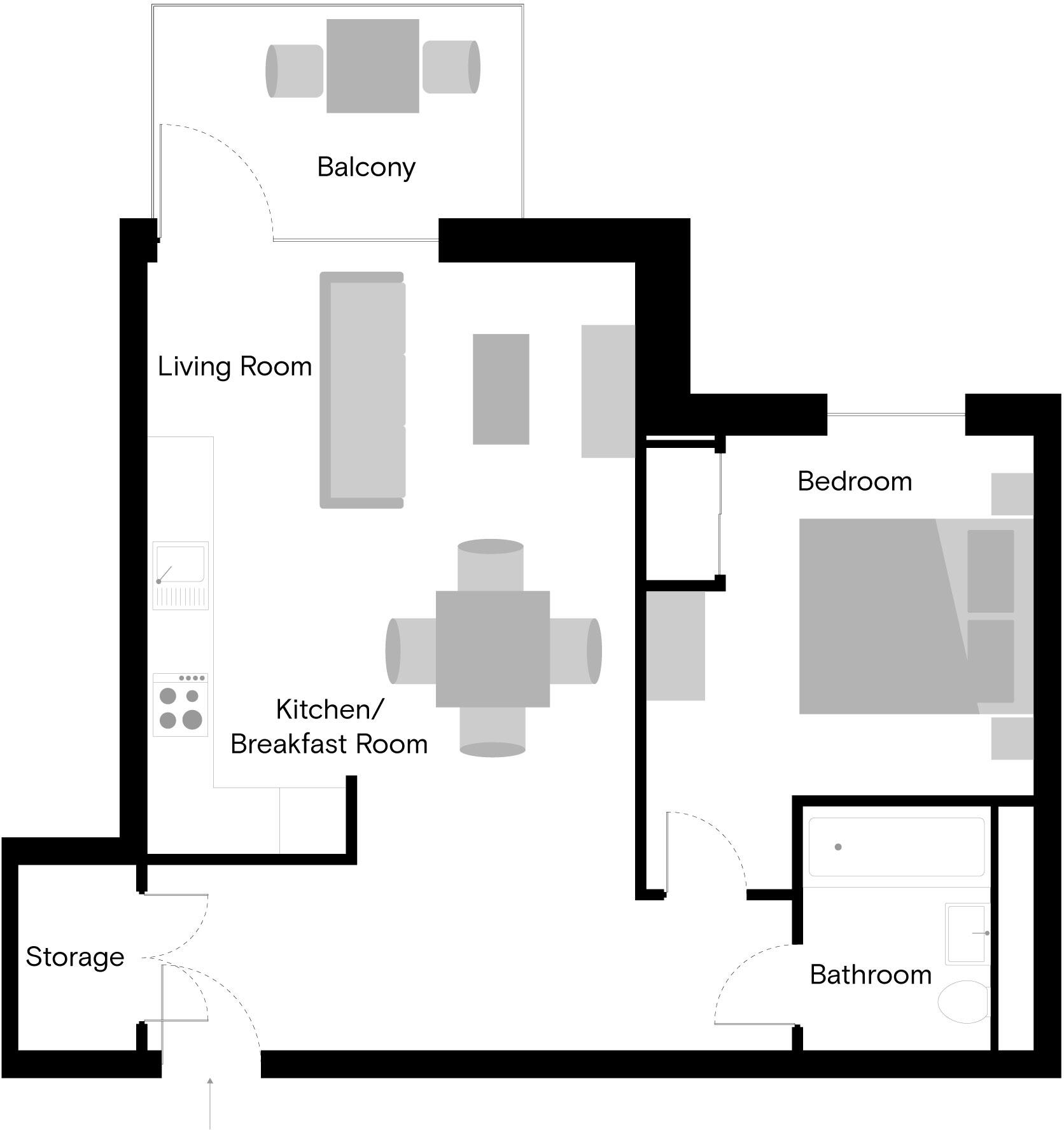 Sessile Apartments, Ashley Road, London, N17 9NW floorplan